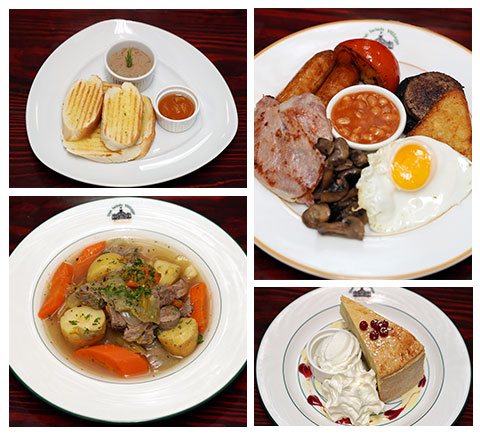 The Irish Village Menu